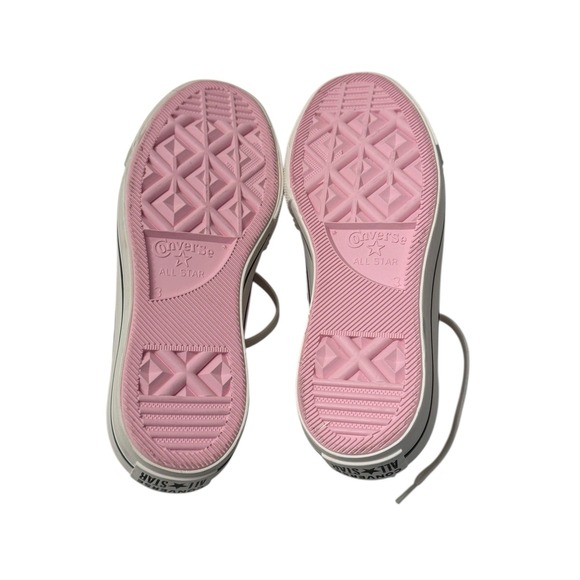 VTG Y2K Converse All Stars Chuck Taylor Platform Low Rise Camp Daisies Pink SZ 5 - Picture 7 of 14